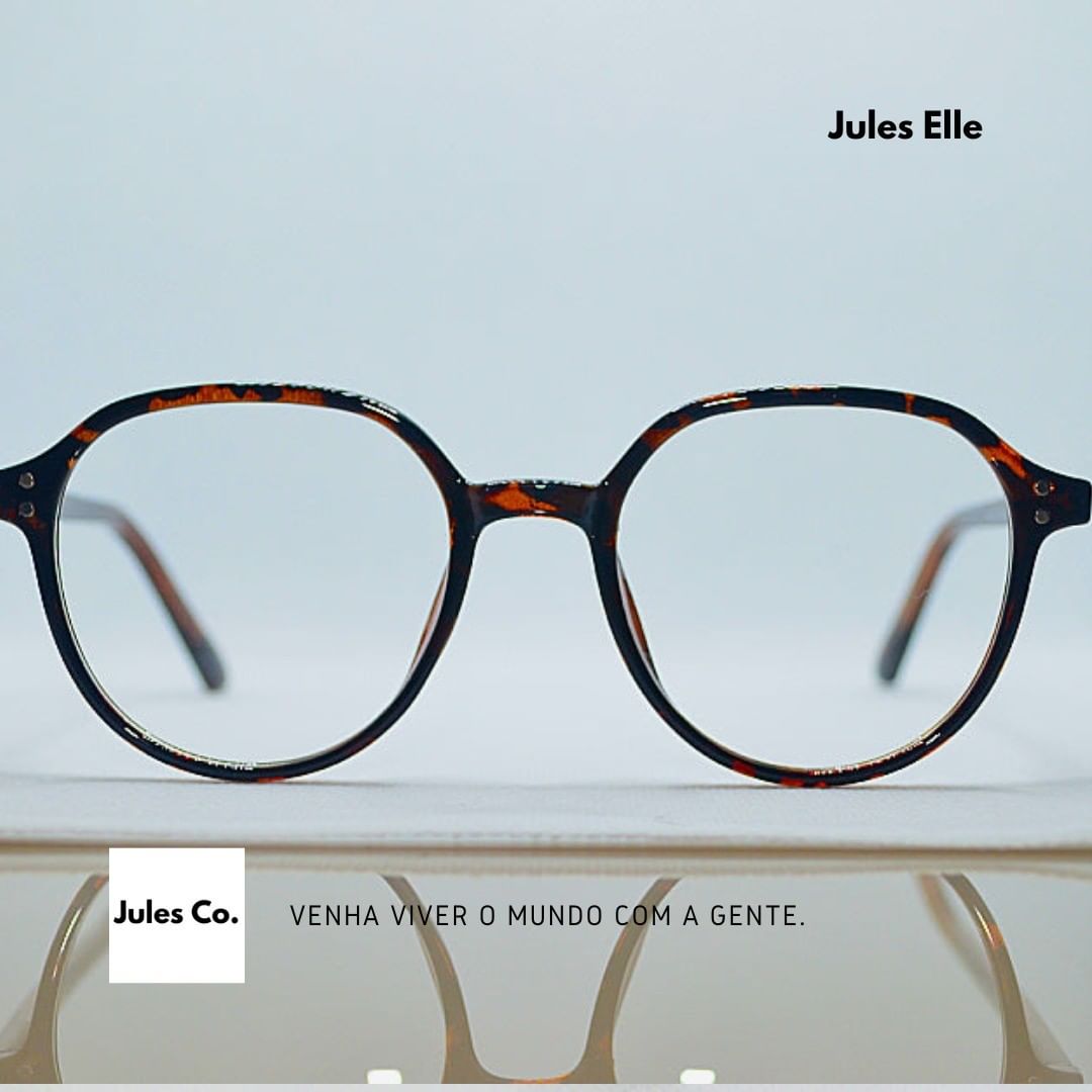 Armação de óculos Jules Elle ••